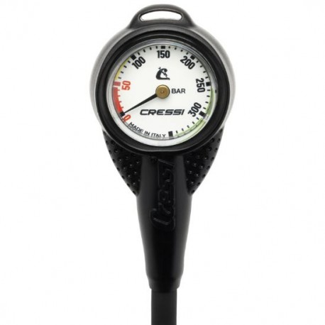 Cressi Manomètre mini blanc 300 bars