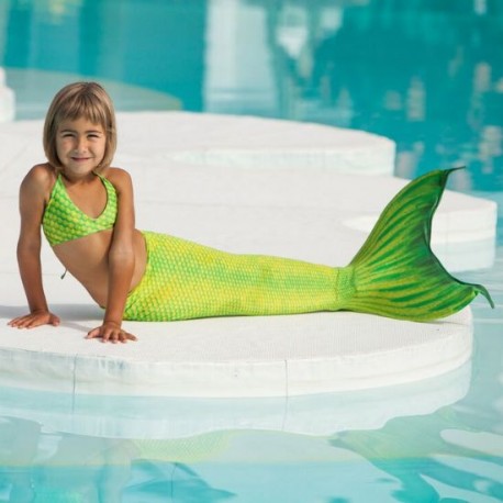 Meerjungfrauenflosse Neptuna Kids XS-Set