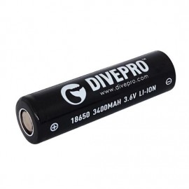 Divepro Batterie lithium 18650- B02