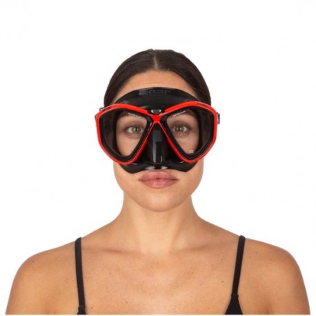 Seac Maske Symbol schwarzer Maskenkörper