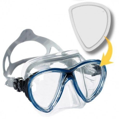 Verres correcteurs Cressi Big Eyes Evo / Quantum - Myopie - Verre gauche