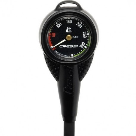 Cressi Mini-Finimeter schwarz 300 bar