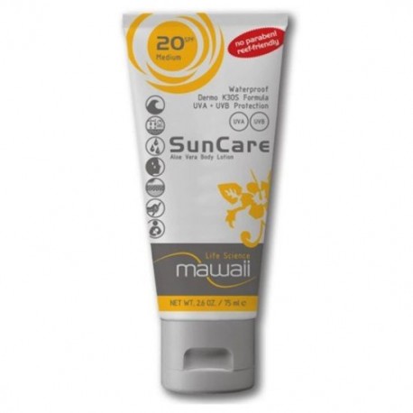 Mawaii Crème Solaire Suncare SPF 20, 75 ml