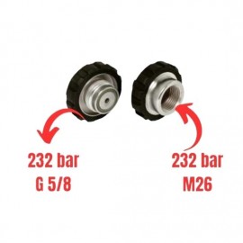 Nautec adaptateur M26 F 232 b - G 5/8 M 232 b Nautec adaptateur M26 F 232 b - G 5/8 M 232 b