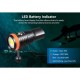 OrcaTorch Lampe D910V - 5000 lm - 120°