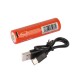OrcaTorch 21700 USB Batterie 5000mAh