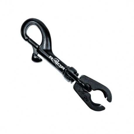 Razor Mousqueton avec raccord détachable noir