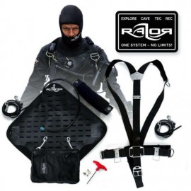 Razor System Komplett Sidemount 2.5 – Black Edition
