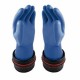 Gants étanches bleus