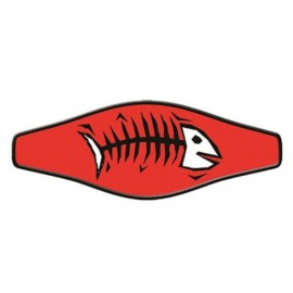 Neoprene Maskenband - Bone Fish