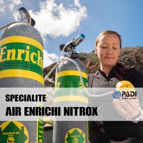 Cours PADI Nitrox Diver