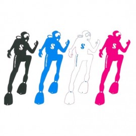 Scubapro Autocollant plongeur 17 cm