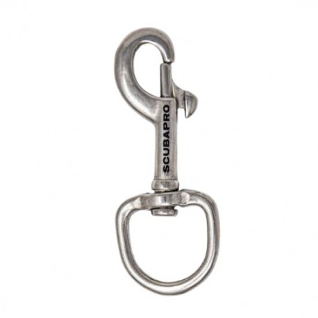 Scubapro Mousquetons avec émerillons, L, 25mm/10cm