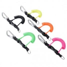 Best Divers Spiralkabel mit Inox Karabiner