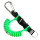 Best Divers Spiralkabel mit Inox Karabiner