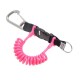 Best Divers Spiralkabel mit Inox Karabiner