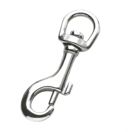 Best Divers Mousqueton avec émerillon 88mm