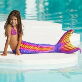 Meerjungfrauenflosse Flash Kids XS-Set