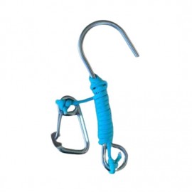 Crochet de récif phosphorescent et mousqueton inox