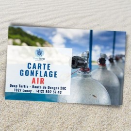 Carte Gonflage AIR 200 bar