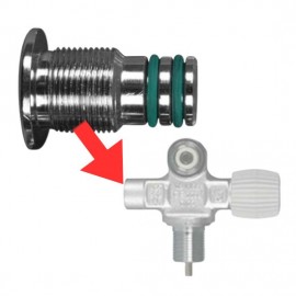 Obturateur pour robinet extensible droit - jusqu'à 300 bar