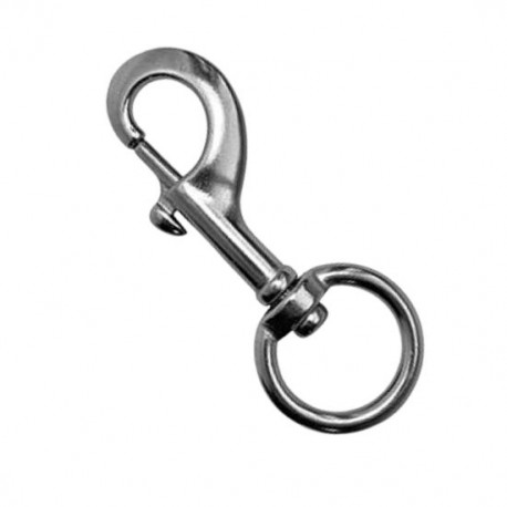 Mousqueton émerillon boltsnap, 120mm