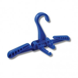 Cintre pliable de voyage pour combinaisons