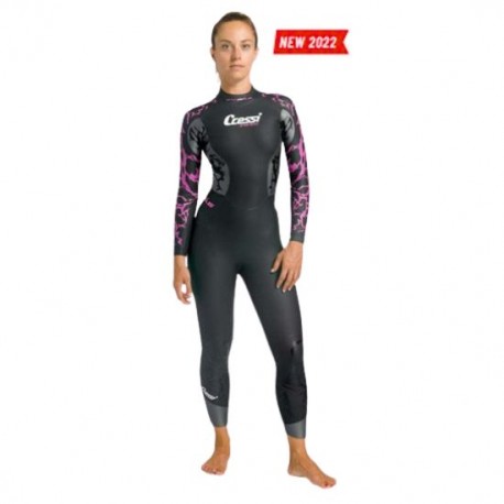 Cressi Kuwae Lady - combinaison natation 2/3/4mm