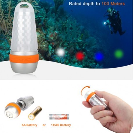 OrcaTorch Lampe-Flash de signalisation LED