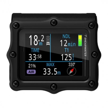 Shearwater Ordinateur Perdix 3 Black