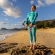 Scubapro Pantalon Lycra T-Flex UPF80 femme turquoise