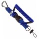Bersub Spiralkabel mit Inox Karabiner