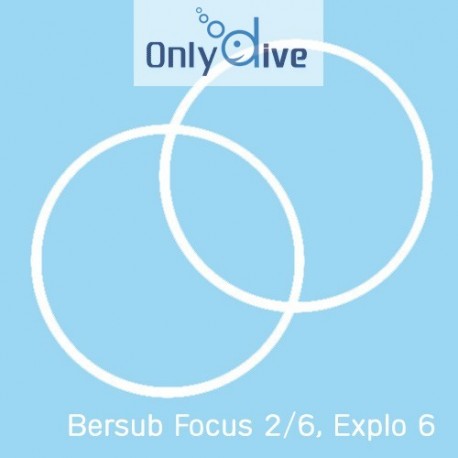 Bersub Focus 2/6 und Explo 6 Lampen Teflondichtungen