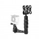 OrcaTorch Support de caméra H02 compatible GoPro