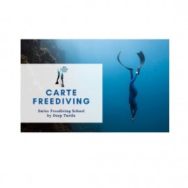 Carte entraînements Freediving - Apnée