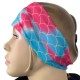 Meerjungfrauen-Kopfband in Rosa und Blau