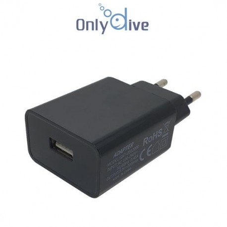 Divepro Chargeur Alimentation secteur USB-A 2A - C07