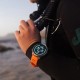 Suunto Bracelet en silicone 22 mm Dive 1 Tangerine S+M