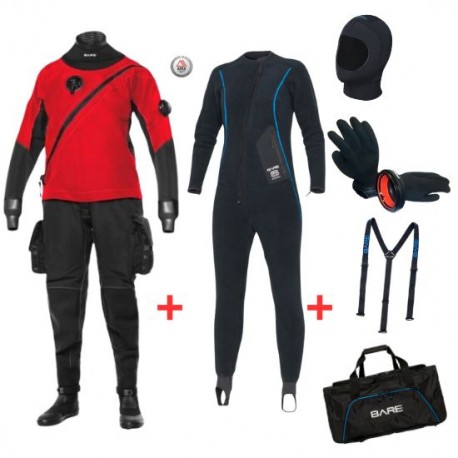 Set complet Bare X-Mission EVO TECH Homme Femme